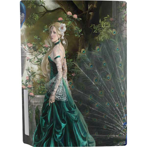 Woman with Peacocks by Nene Thomas PS5 Console Skin